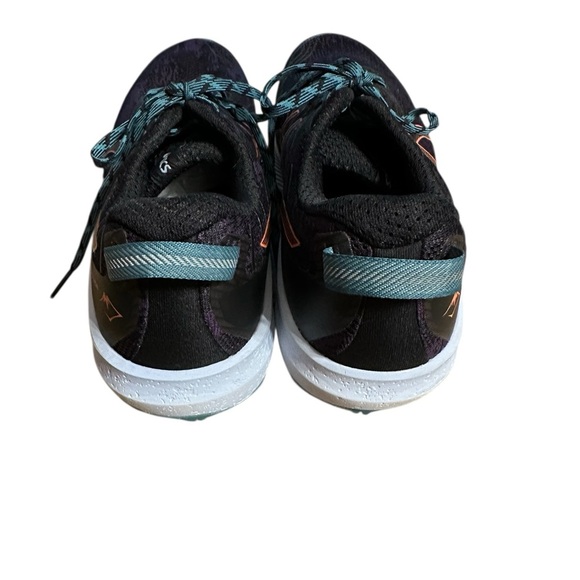 ASICS FujiLite 3 Trail Running Shoes Men’s 11.5 FlyteFoam Black Orange Purple - Picture 10 of 15